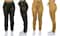 Galaxy By Harvic Loose Fit Stretch Twill Women's Joggers 2 Pack